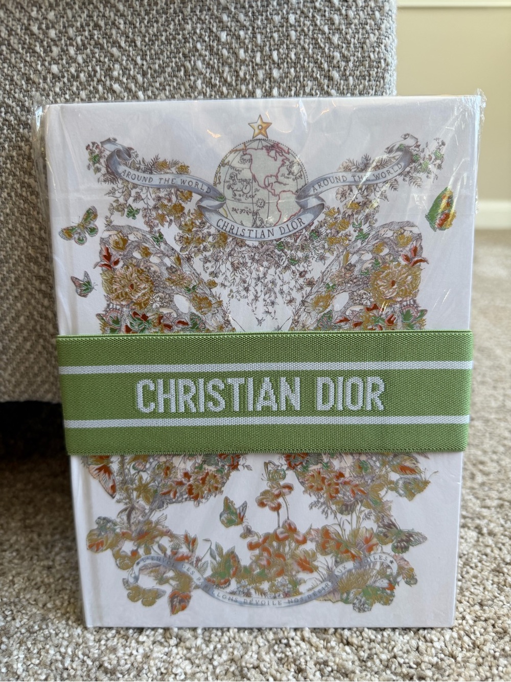 Christian Dior Butterfly Around the World Notebook